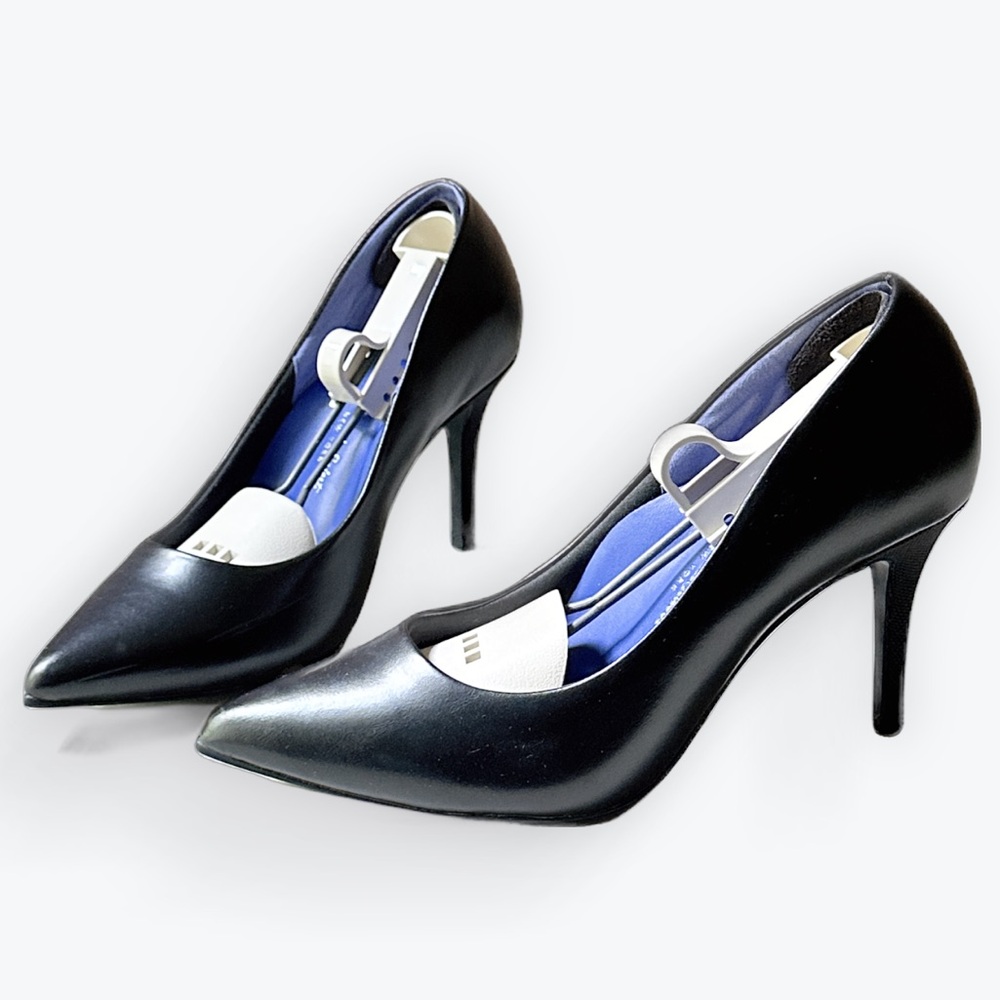 Elegant Classic Timeless Black Pump ~  Victoria 2.0 Heel by Antonia Saint - 9B